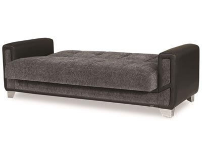 Mondo Gray Chenille Sofabed,Ottomanson (Previously Casamode)